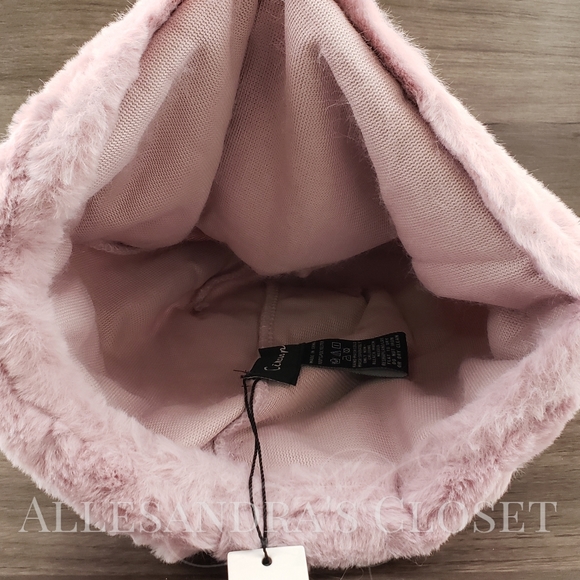Circus By Sam Edelman Hat Ballet Pink Women\'s Faux Fur Outdoor Cottagecore main image 6